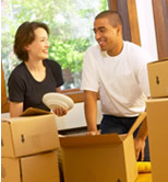 couple packing